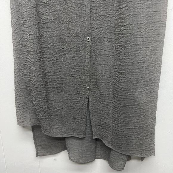 Helmut Sleeveless Button Front Womens Top Size Medium Flowy Lightweight - Picture 4 of 11